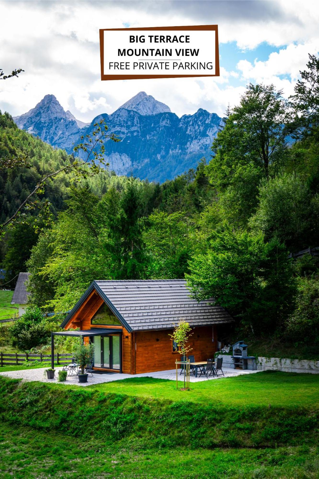 Radovna Chalet With Panoramic View Mojstrana Exteriér fotografie
